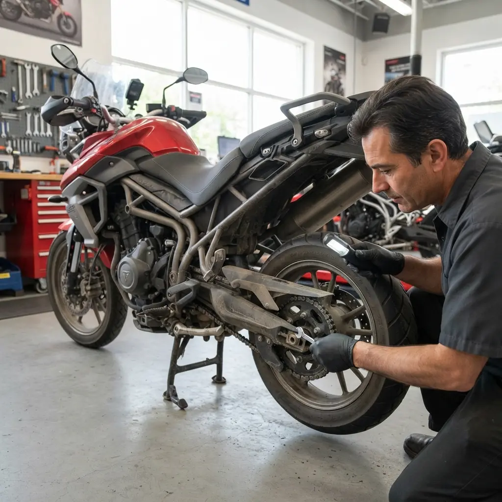 Dépannage moto : identifier une panne de chaîne ou de transmission