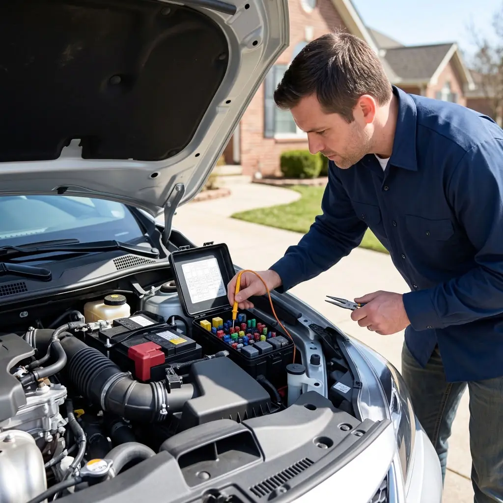 Panne électrique auto : identifier un court-circuit avant l'appel