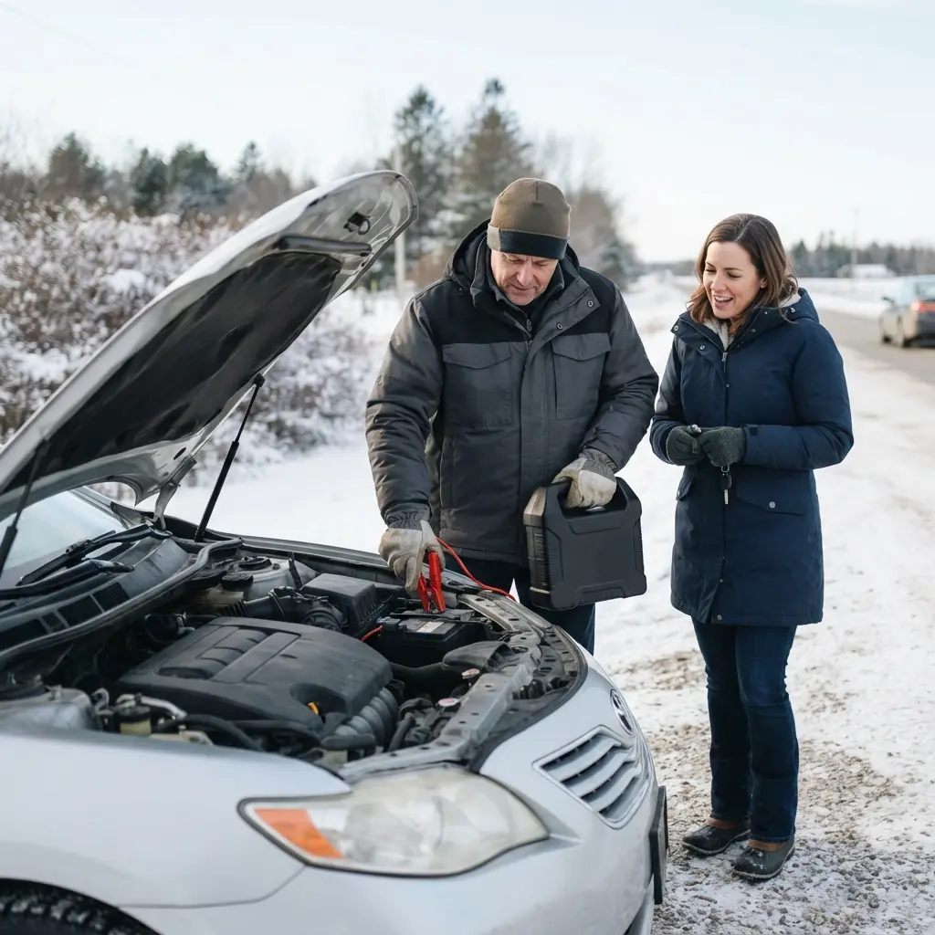 Panne auto en hiver : comment protéger sa batterie du gel