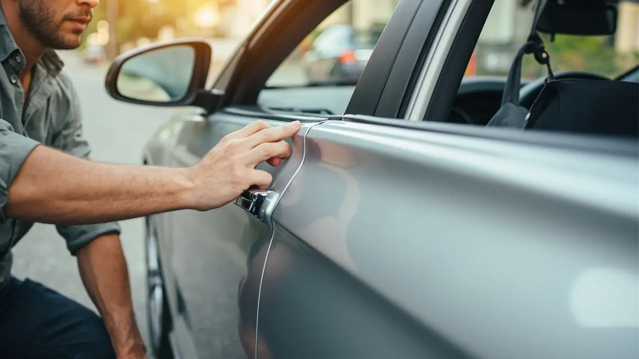 Ouverture de porte voiture : les réflexes face à un oubli de clés