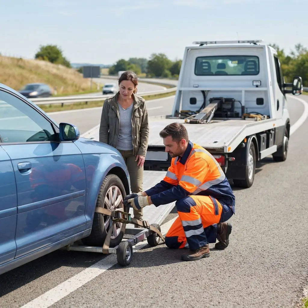 Remorquage voiture : les points de contrôle avant un transport