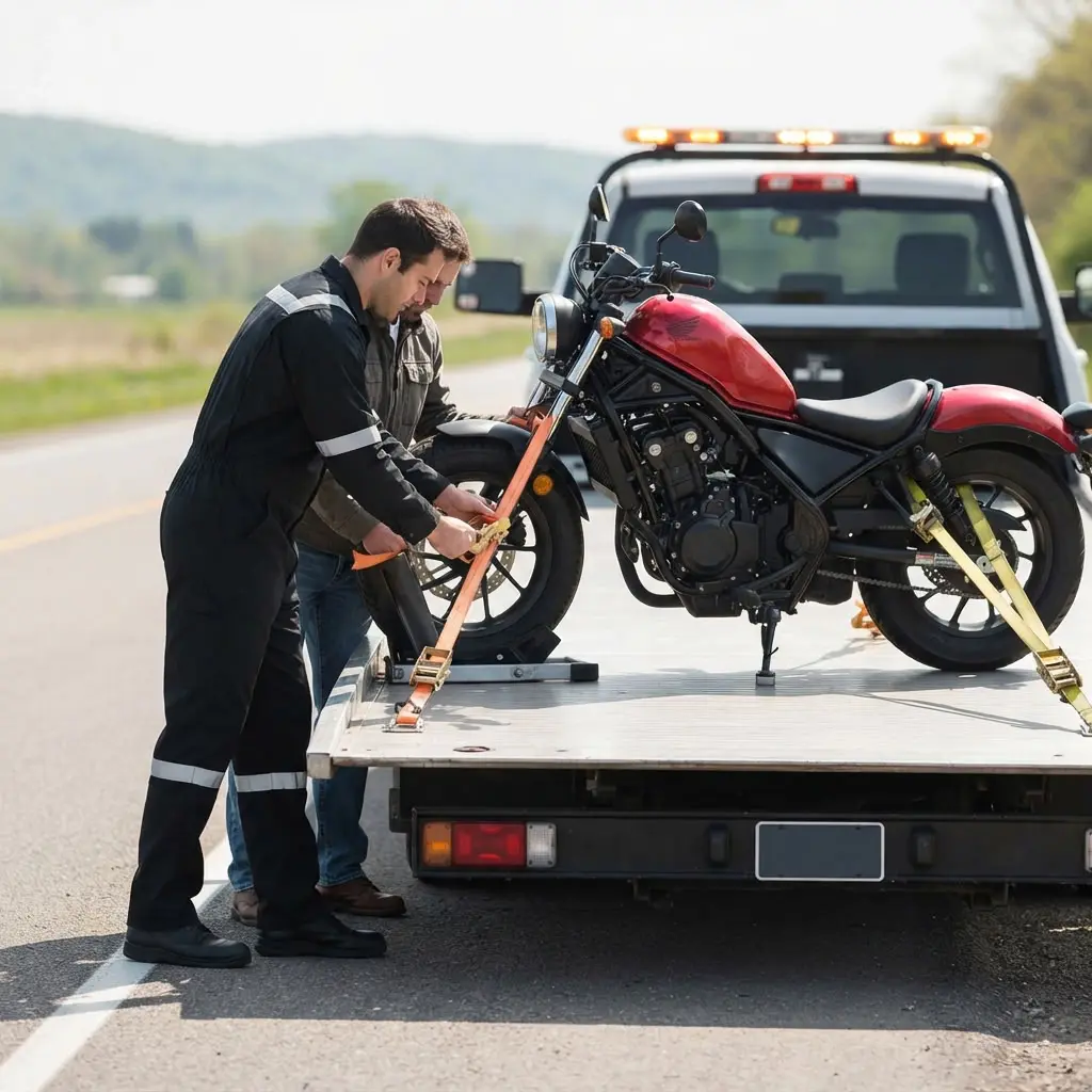 Remorquage moto : comment sécuriser le transport d'un deux-roues