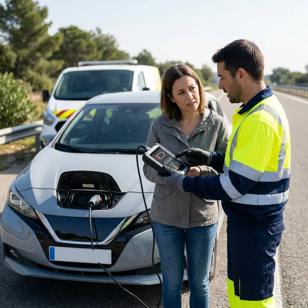 Les signaux d’une batterie faible chez les véhicules électriques
