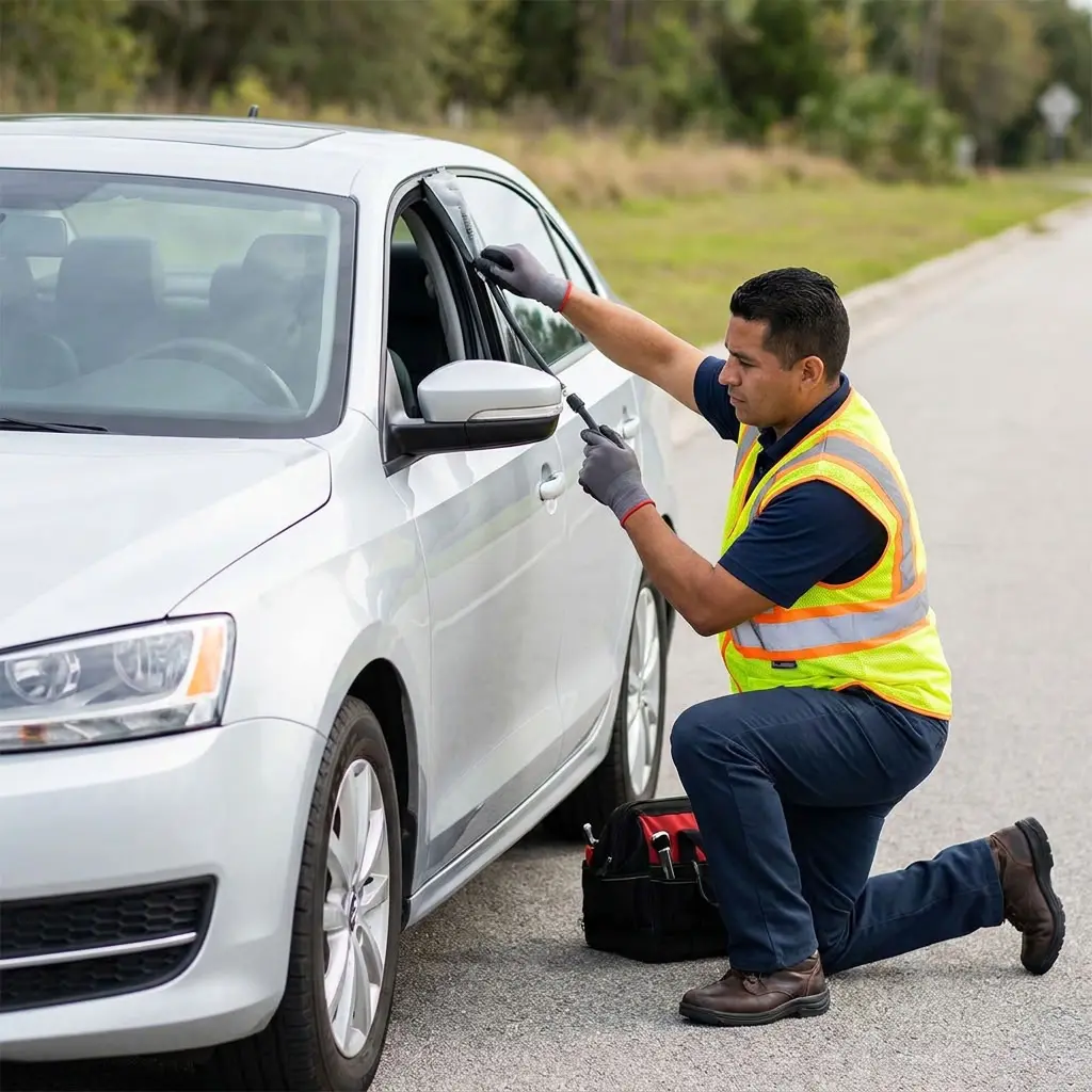 Ouverture de porte voiture : les bons réflexes en cas de verrouillage accidentel