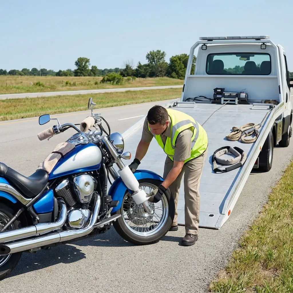 Remorquage moto : les précautions pour éviter les rayures