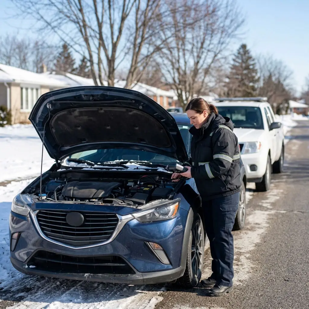 Les signes avant-coureurs d’une panne de batterie en hiver