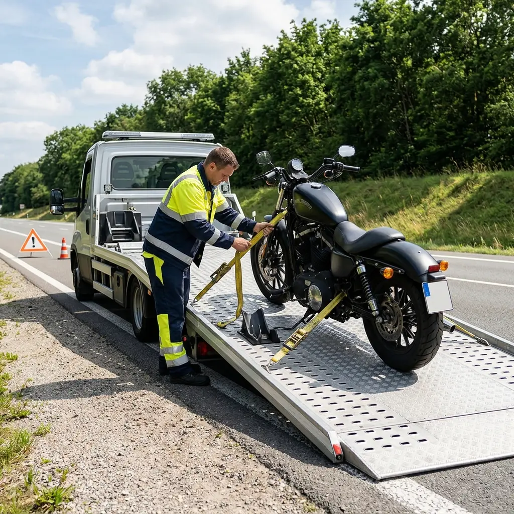 Panne moto : guides et spécificités du remorquage deux-roues