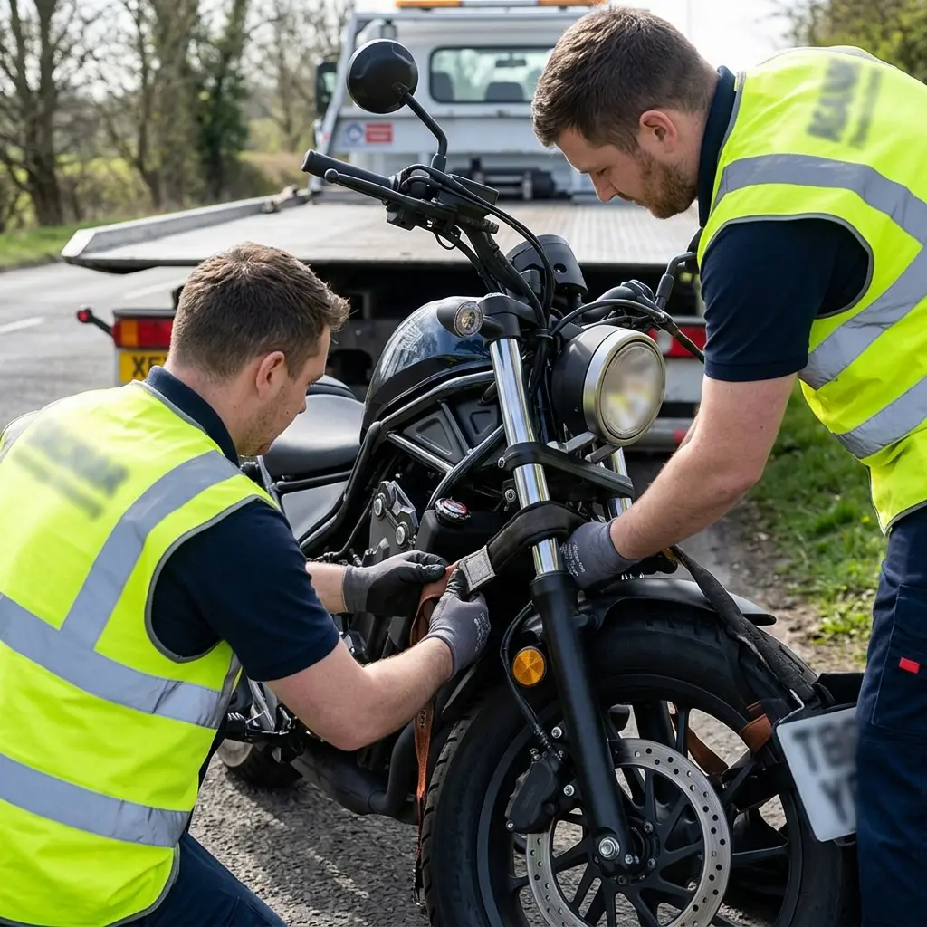 Remorquage moto : les erreurs à éviter pour protéger sa carrosserie