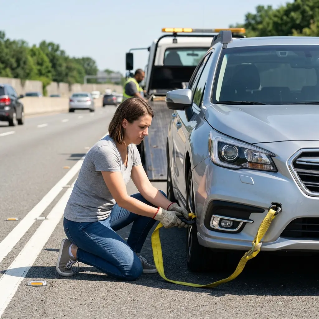 Remorquage de véhicule : comment préparer votre voiture au trajet