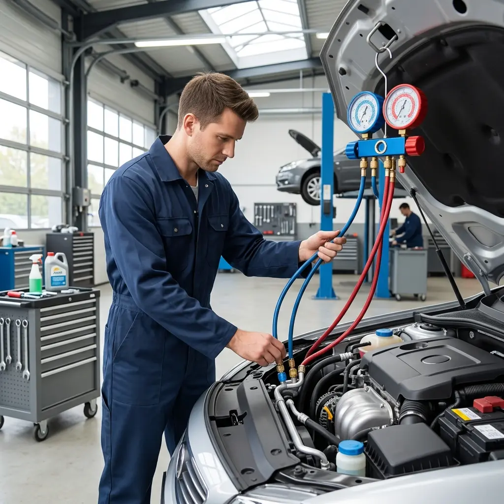 Diagnostic et réparation du système de climatisation automobile