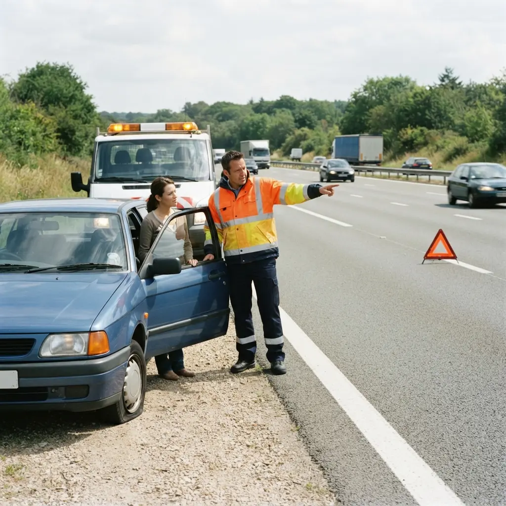 Sécurité routière : comment réagir face à un véhicule immobilisé